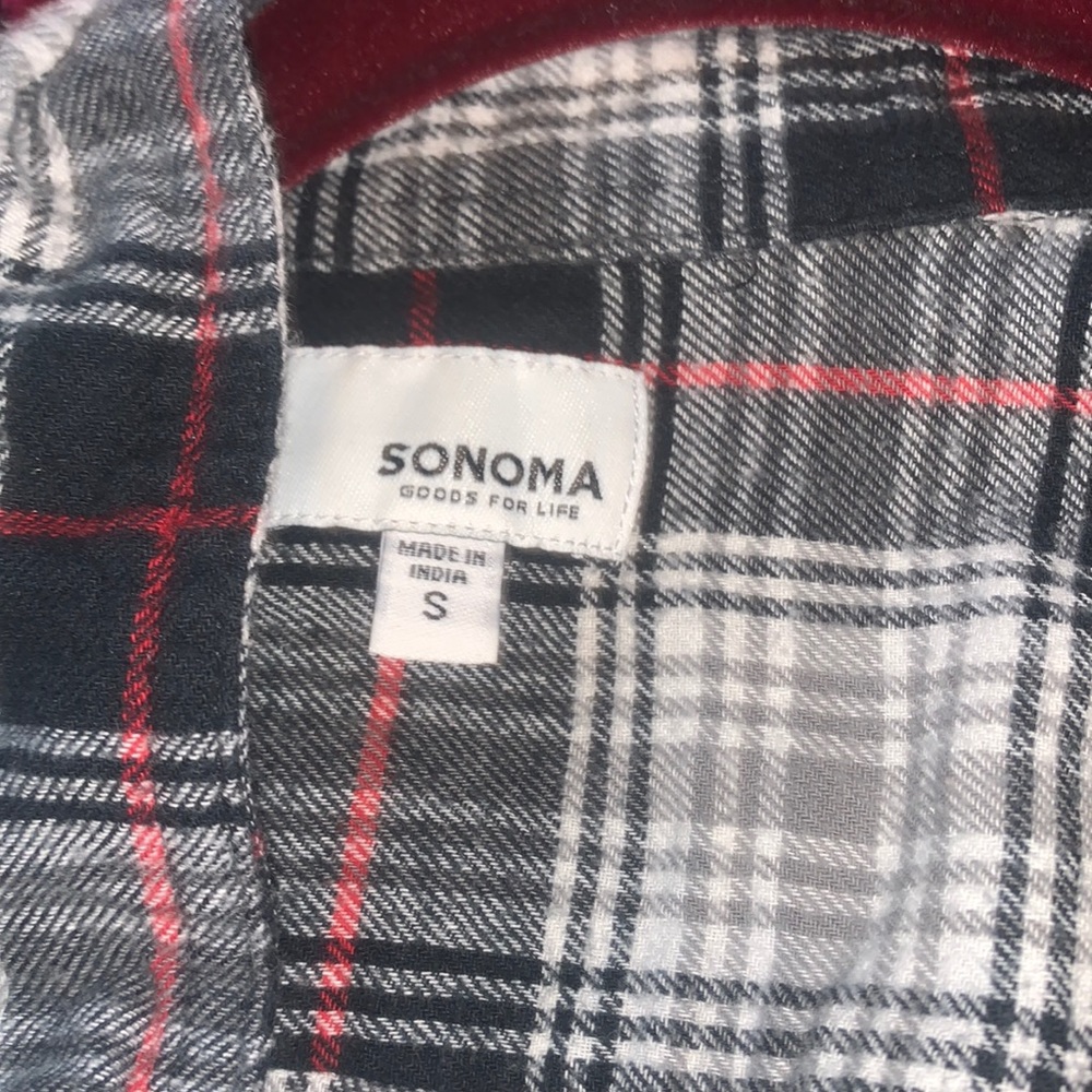 comfy plaid button up